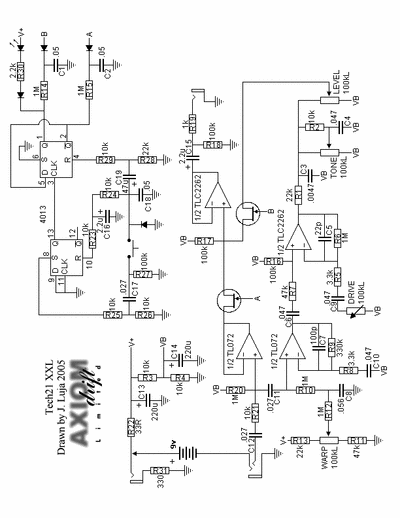 Tech21 NYC XXl distortion guitar distortion pedal